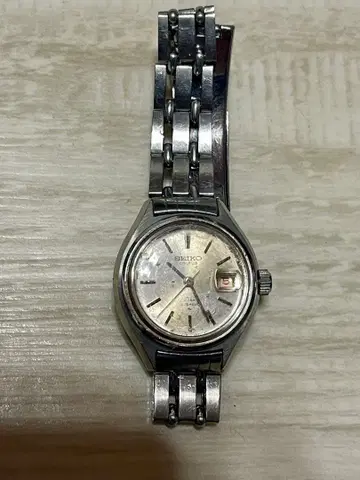 SEIKO 자동 시계 실버