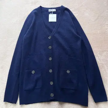 [ 미사용 ] mon chou chou 캐시미어 100% 가디건 XL