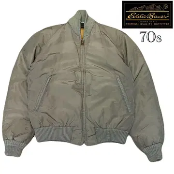 70s 에디 바우어 다운 자켓/카키