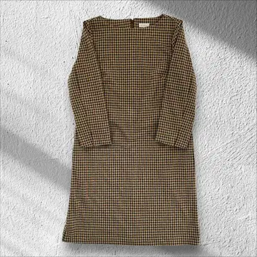 [ 새상품급 ] 매킨토시 철학 하운드투스 원피스 브라운 [ F47 ]