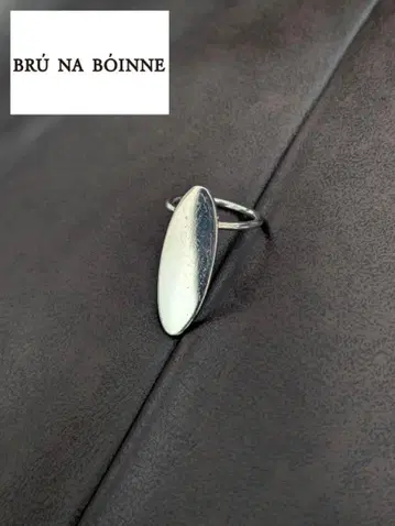 최종 가격 오벌 반지 내로우 브루나보인 실버