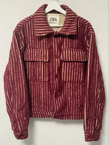 ZARA WINTER WARDROBE '24 스트라이프 자켓 XL