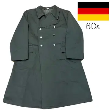 60s VINTAGE 구 동독군 NVA K56 1806 오버코트