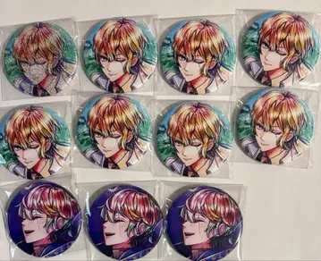 악마 집사와 검은 고양이 아쿠네코 배틀 캔뱃지 테디 글리터 레어