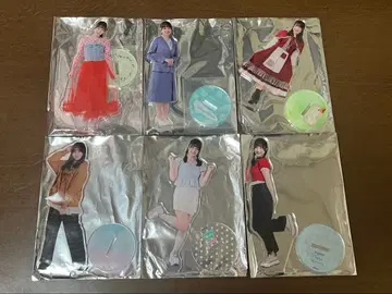 NGT48 극장 복권 키모토 유나 아크릴 스탠드 6체 세트