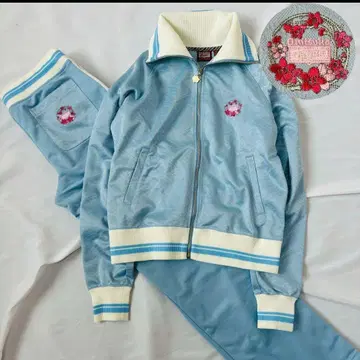 라이트 블루 저지 셋업