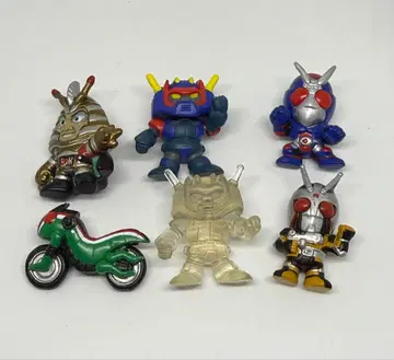 가면라이더 피규어 5체 세트 바이크 포함