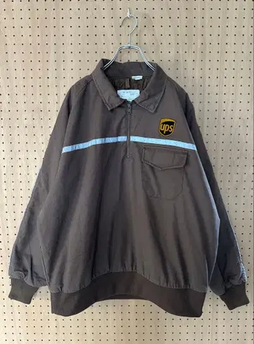 TWINHILL UPS 하프 지퍼 패딩 자켓 워크 자켓