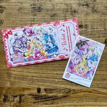 영화 키미토 아이돌 프리큐어 입장자 혜택 홀로그램 카드 티켓