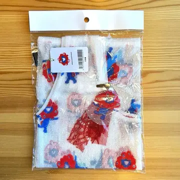 EXPO2025 미야쿠미야쿠 컬러 레이스 에코백 참 포함