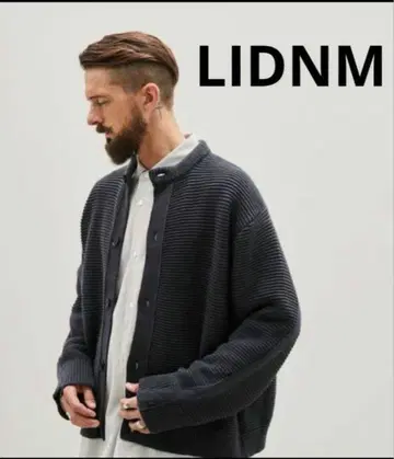 LIDNM LOOP YARN WIDE CARDIGAN