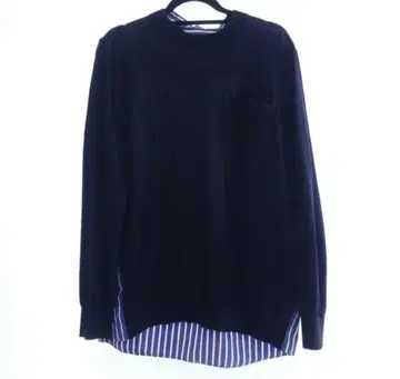 마사토 착용 sacai 도킹 니트 셔츠 사카이