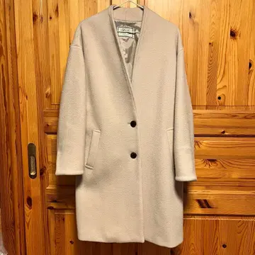 Acuta 라이트 베이지 롱 코트