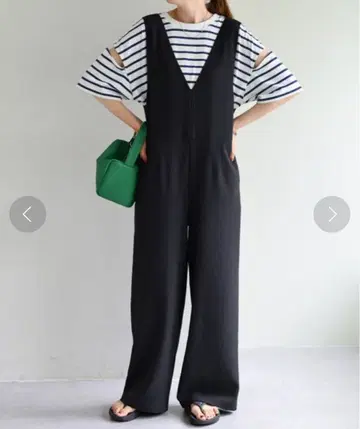 DISCOAT 테크 린넨 깊은 V 살로펫