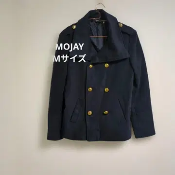 MOJAY 네이비 울 피 코트