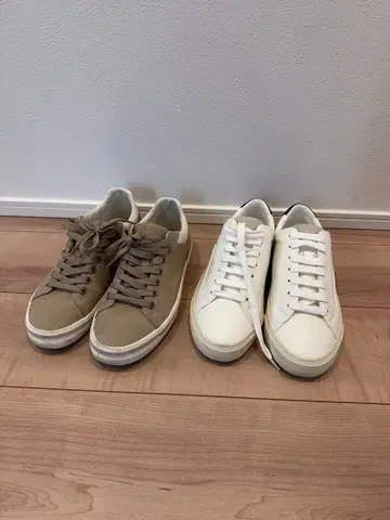 ZARA 남성용 스니커즈 26.0 2켤레 세트