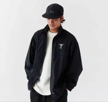 새상품급 FAT SEABEE 자수 트랙 자켓 BLACK 블랙 JUMBO