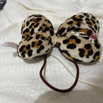 미니 마우스 레오파드 무늬 헤어 액세서리