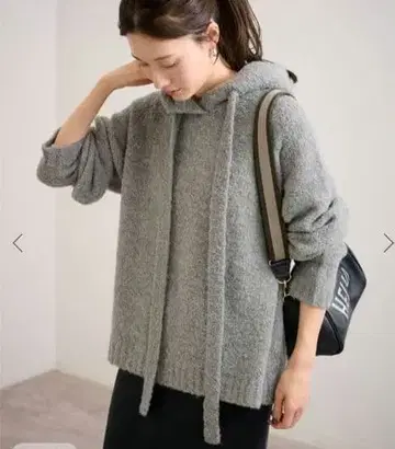 FRAMeWORK 루프 야운 후드 풀오버