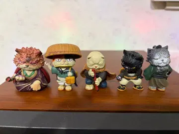 고양이 시대극 피규어 컬렉션 전 5종