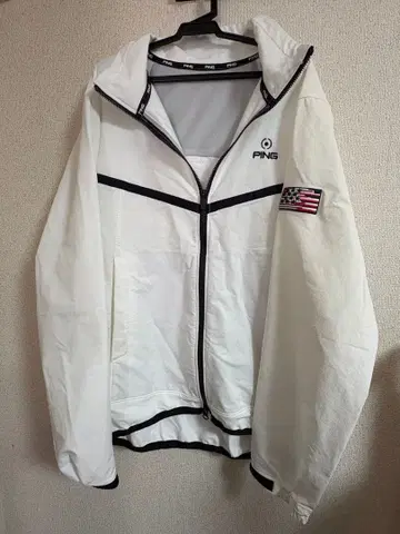 PING 남성용 자켓 L 화이트