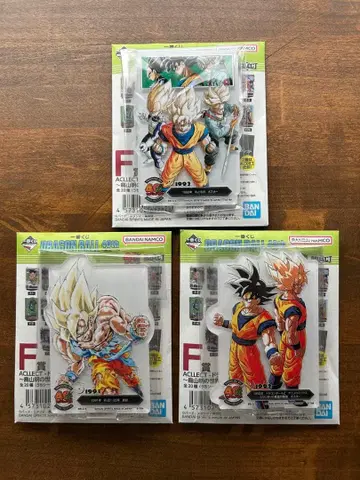 제일복권 DRAGON BALL 40th ~그 1~ 드래곤볼 F상 3점