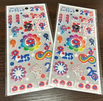 EXPO2025 만박 한정 상품 미야쿠미야쿠 푹신씰 2장