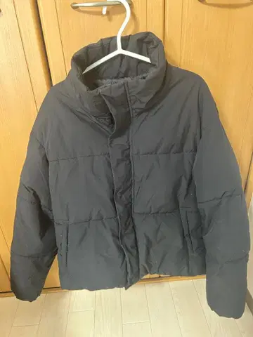블랙 다운 자켓