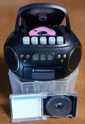 중고 가전제품 모형 레트로 miniCD 플레이어 블랙