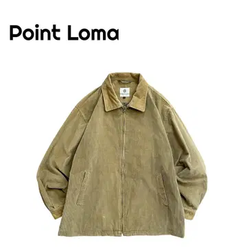 포인트 로마 90s 코듀로이 스윙탑 자켓 베이지