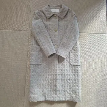 nooy 자카드 코트