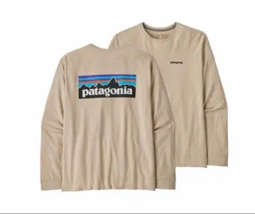 파타고니아 남성용 롱 슬리브 P-6 로고 레스폰서빌리티 M