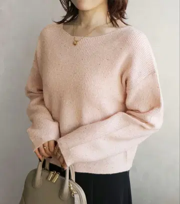 mishmash 스팽글 라메 니트