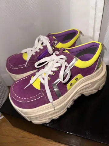 YOSUKE 통굽 레이스업 스니커즈 LL(약 24.5~25.0cm)