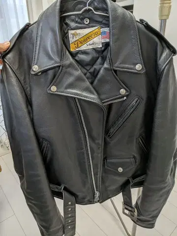 Schott 더블 라이더스 618 바이커 태그 size42