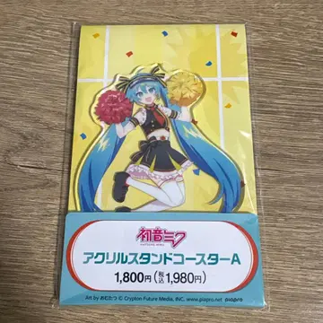 하츠네 미쿠 아크릴 스탠드 코스터 빅