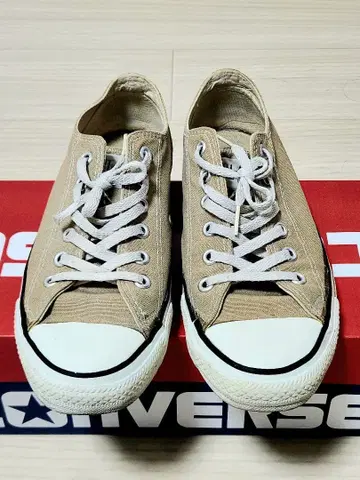 컨버스 올스타 베이지 US 7 빈티지 미국제 90's
