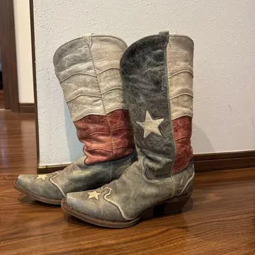 코랄 여성용 부츠 TEXAS FLAG 성조기 아메리칸