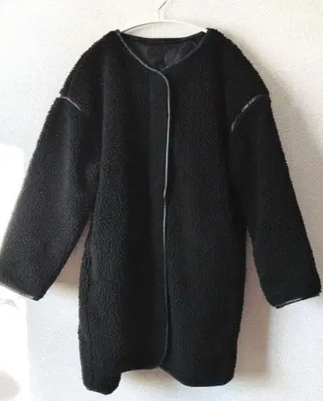 블랙 보아 코트