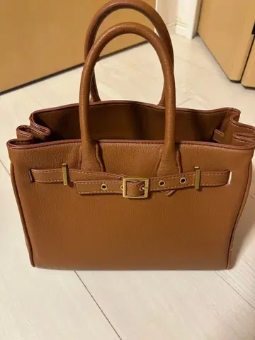 브라운 핸드백 mila owen