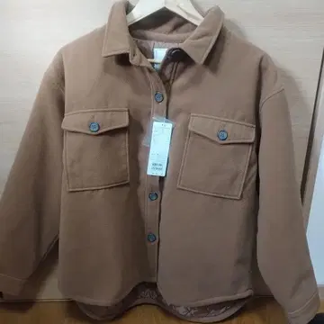 새상품 카멜 CPO 자켓