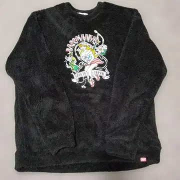 Bassmania 플리스 자수 맨투맨 사이즈 XL