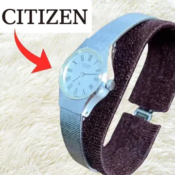 시티즌 CITIZEN 손목시계 실버 박스 있음 남성용 여성용
