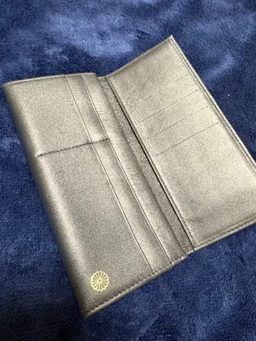 황궁 특제 지갑 장지갑 천연 가죽 블랙 블랙