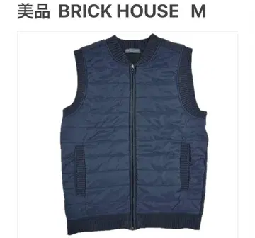 현행 모델 브릭하우스 새상품급 M 전신 타프타 안감 플리스 니트 베스트