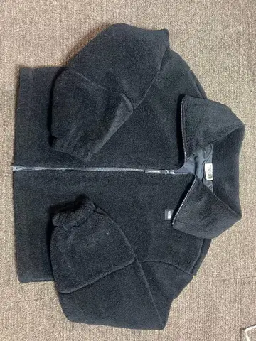 The North Face 블랙 플리스 자켓 S