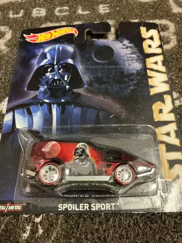 핫휠 스포일러 스포츠 스타 워즈 다스 베이더