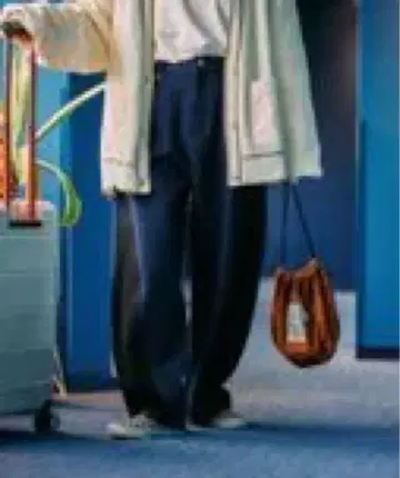 새상품 니코앤드 [be with M] 미사요 데님 팬츠 M