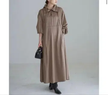 IENA 이에나 드로스트 컬러 원피스