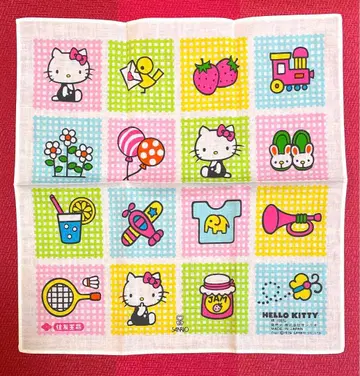 키티 1976 손수건 [ 스미토모 생명 ]